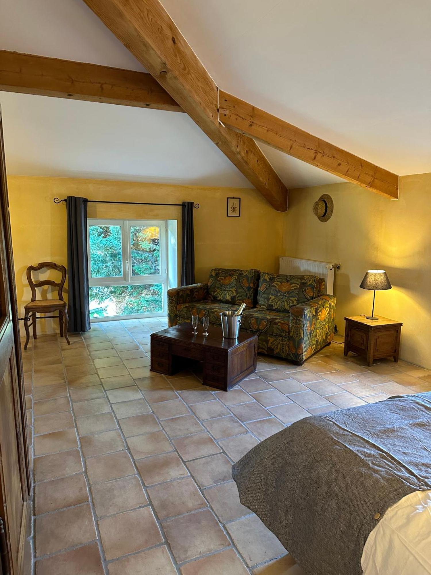 Chambres D'Hotes - Le Mas Du Colombeyras Espeluche Exterior foto